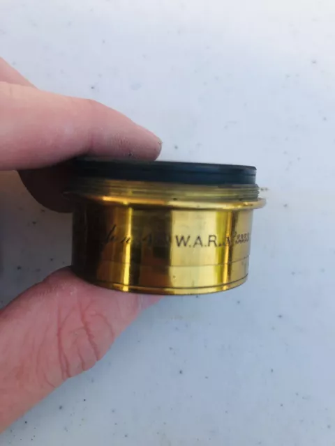 wray london 4mm brass lens rare 4 th W.a.r. no 3333 Offers Reduced