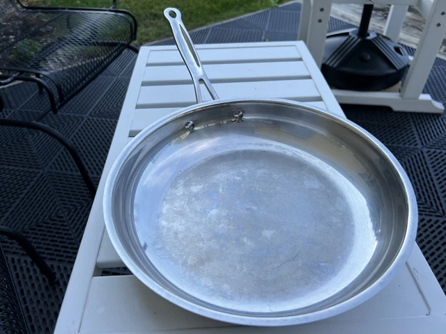 Cuisinart Skillet 10 inch Stainless Steel Cooking Frying Pan Model #722-24EUC