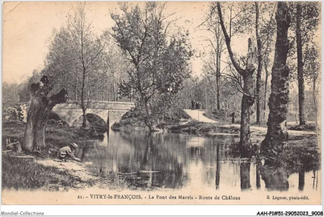 AAHP1-51-0015 - VITRY-LE-FRANCOIS - Le pont des Marvis - Route de Châlons