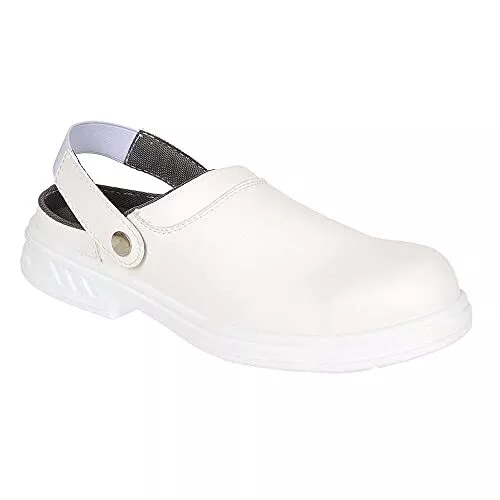 Portwest FW82 SB AE WRU Scarpe da lavoro, Unisex - Adulto, SRC, Bianco (Bianco W