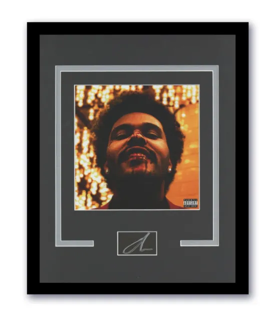 The Weeknd Autographed Signed 11x14 Custom Framed Photo After Hours ACOA