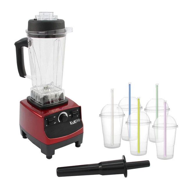 Commercial Food Blender Heavy Duty Kitchen Mixer Milkshake Smoothie 2200W 2L