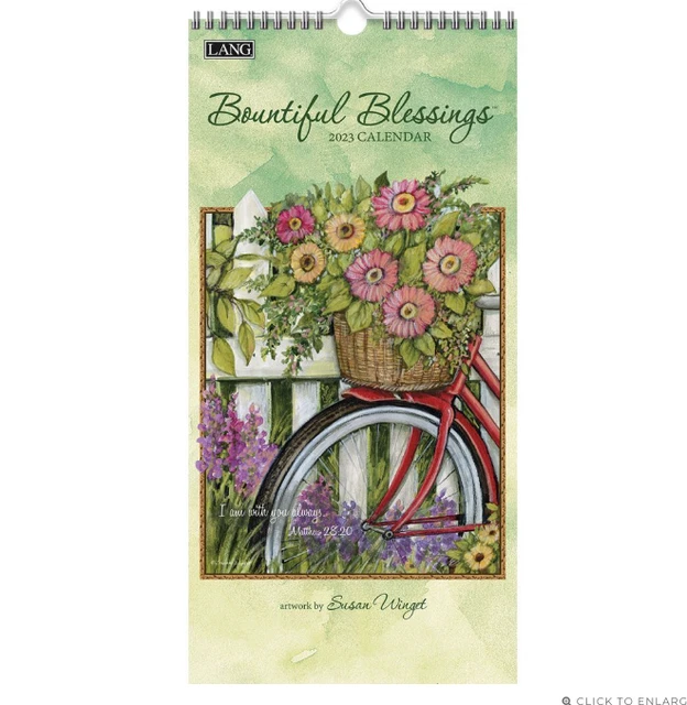 BOUNTIFUL BLESSINGS 2023 LANG Vertical Wall Calendar 10.99 PicClick