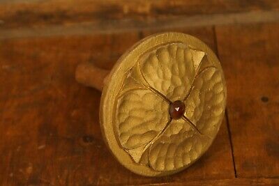 Antique Single Wooden Curtain Tie Back