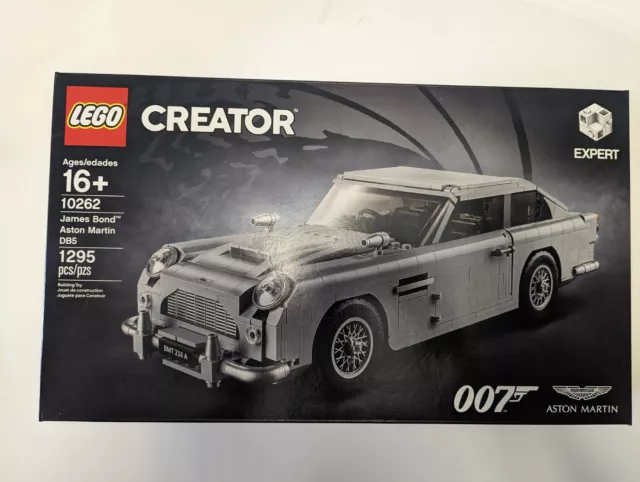 LEGO CREATOR EXPERT: James Bond Aston Martin DB5 (10262) RETIRED $210. ...