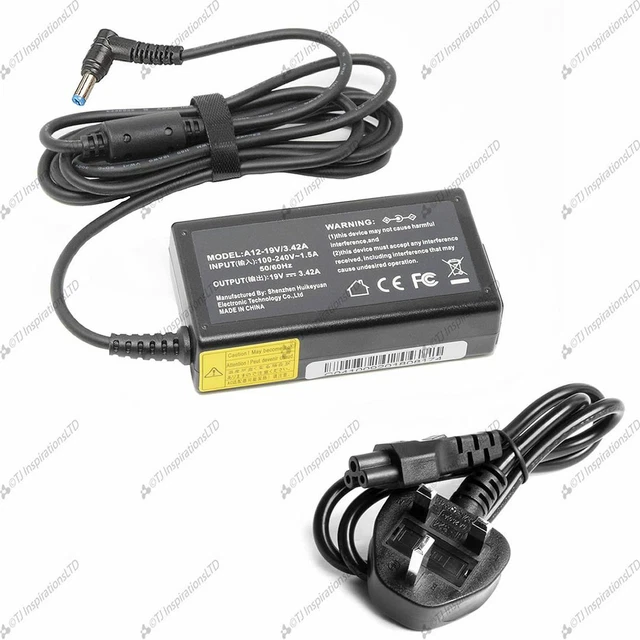 19V Lapto Chargeur Pour Acer TravelMate 600 500 5620 5620Z adaptateur