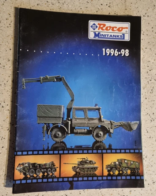 ROCO MINITANKS KATALOG: 96-98, 1996-1998 EUR 4,99 - PicClick DE