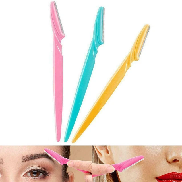 1 pieza para mujer cortadora de cejas herramienta de depilación facial moldeadora de seguridad D9B7
