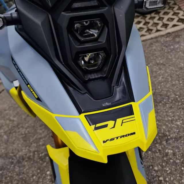 Autocollant Moto 3D Compatible Avec Suzuki V-Strom 800 De 2023 Protection Bout