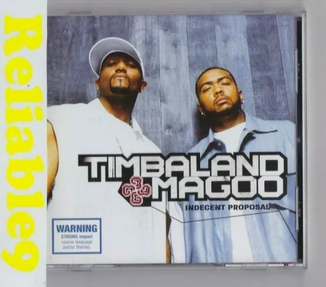 Timbaland & Magoo+Aaliyah+Sin- Indecent proposal CD New not sealed- 2001 UMG AUS