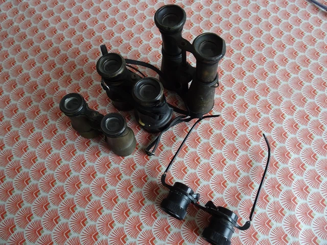 Collection d'anciennes jumelles