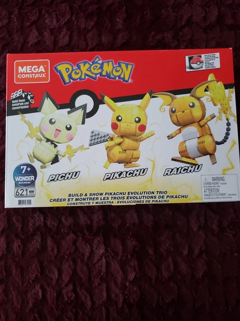 MEGA Pokémon Motion Pikachu Building Brick Set with Mechanized Motion Yellow HGC23 - Best Buy