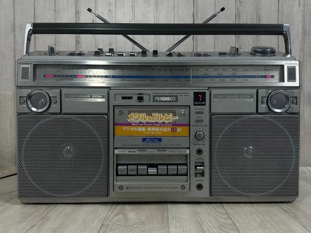 Radio-cassette Schneider TR6850 – Avec Son Carton D’emballage, En état De Marche