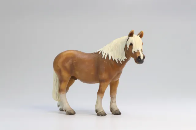 Schleich Haflinger Mare Farm Horse Animal Figure 2003 Retired Toy Germany