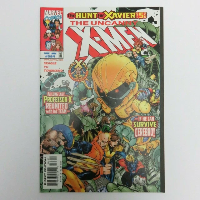 Marvel Comics X-Men #363 The Hunt For Xavier Part 3 Of 6 Vg