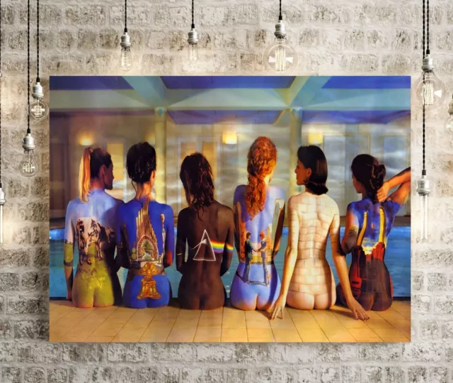 Pink Floyd Rückkatalog Gedruckt Tief Gerahmter Leinwandkunst Oder Posterdruck