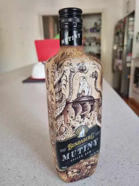 Bundaberg Rum Mutiny Spiced bottle - EMPTY