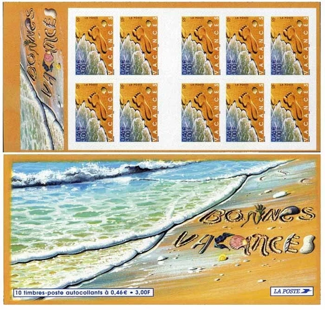 Carnet timbres France 2004 YT BC42 (3672). Europa, les vacances