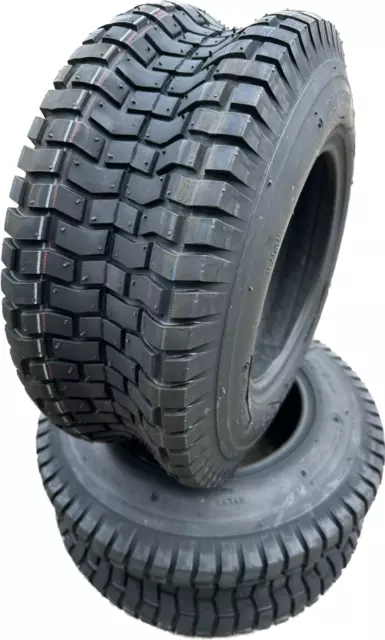 2x 16x6.50-8 4PR Deli S-365 Ride on Lawn Mower Tyres