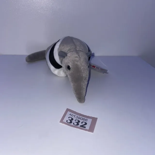 TY Beanie babies - Ants - the Anteater, 1998 with tags, excellent condition.