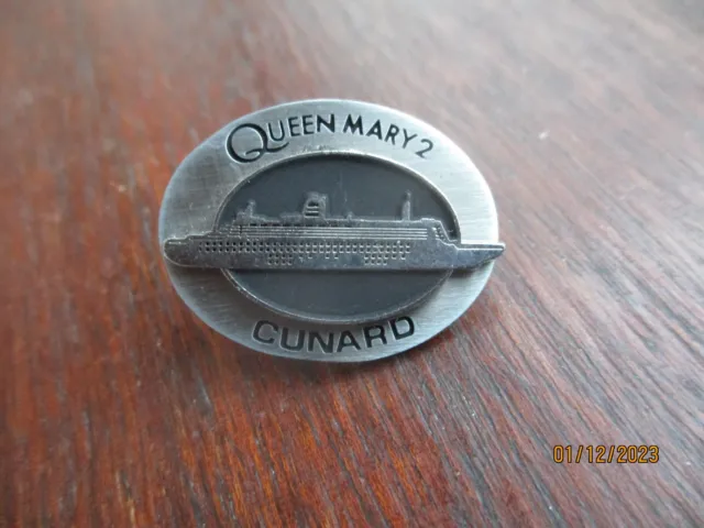 Cunard Queen Mary 2 Pin/Badge