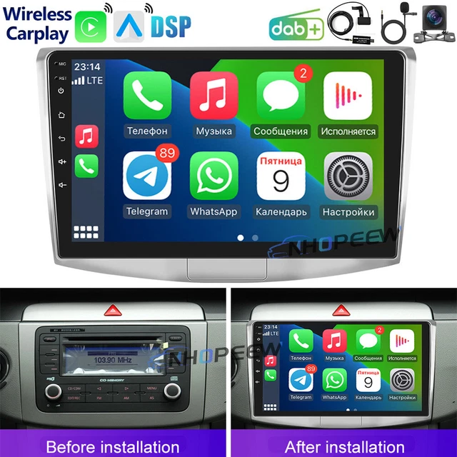10.1 Zoll Android Autoradio Für VW Magotan/CC Passat - Mit Wireless Carplay & Android Auto
