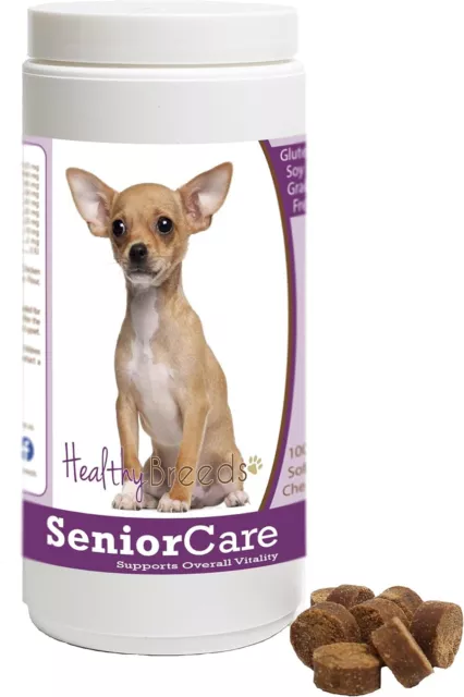 Healthy Breeds Chihuahua Senior Dog Care Soft Chews 100 Count