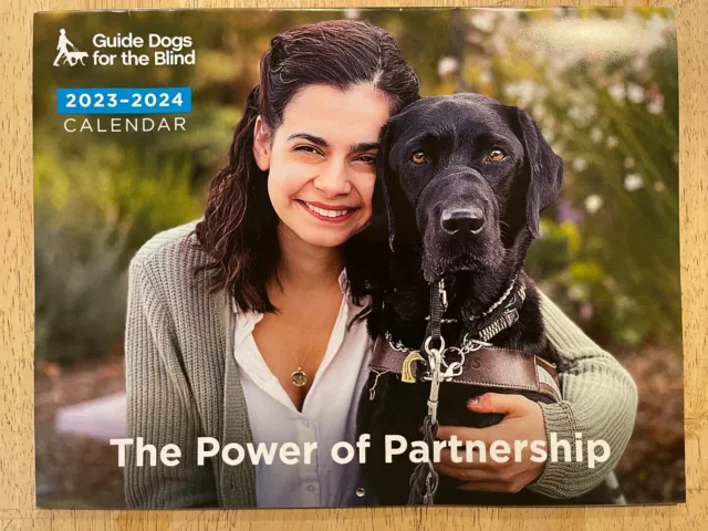 Guide Dogs for the Blind - 2024 - 15-Month Wall Calendar - Darling Dog Photos!