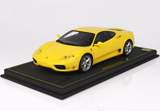 Ferrari 360 Modena (Yellow) 1/18 BBR P18172D Limited 126pcs