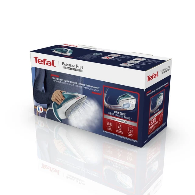TEFAL EASYGLISS PLUS Stoomstrijkijzer - FV5718 EUR 42,30 - PicClick FR