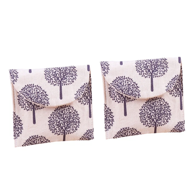 2 PCs Reisen Hygienebeutel Mit Reißverschluss Serviette Zeitraum