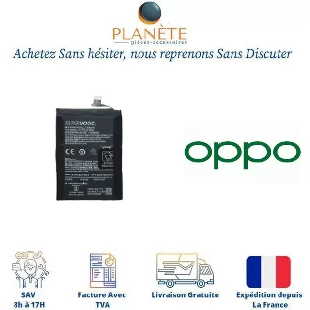 Batterie De Remplacement BLPA57 Pour Oppo Reno 12 Pro 5G - Neuve, Générique, Compatible