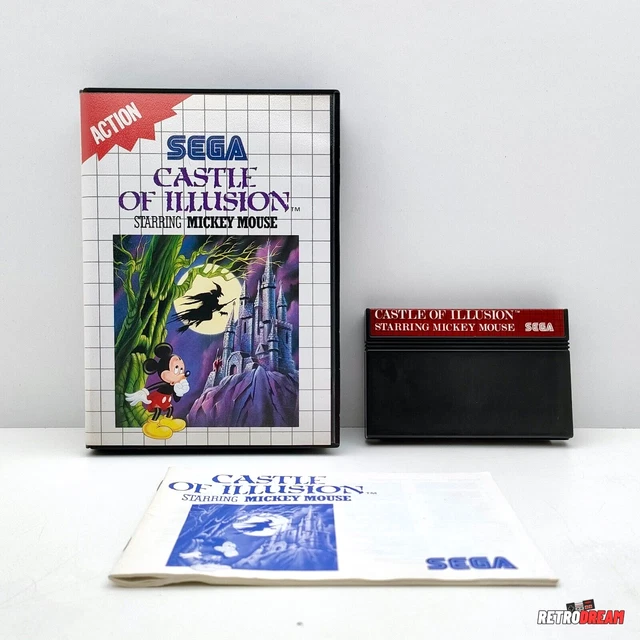 Castle Of Illusion Starring Mickey Mouse - Boîte Seule - Sega Master System - Jeu PAL