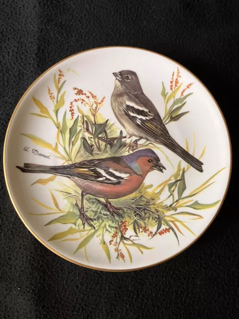 Bradex WWF Wildlife Bird Plates  ‘ Chaffinch’