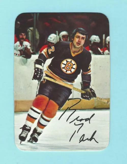 1977-78 O-Pee-Chee Glossy Insert Brad Park HOF Card #13 NM Boston Bruins