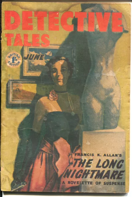 Detective Tales 6/1955-Atlas-British Edition-hard boiled crime pulp-G/VG