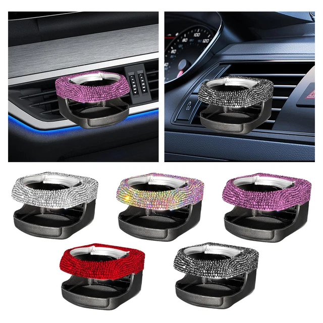 Porte-gobelet Voiture Support Bouteille Eau Cendrier - Clip Sur Grille Aération