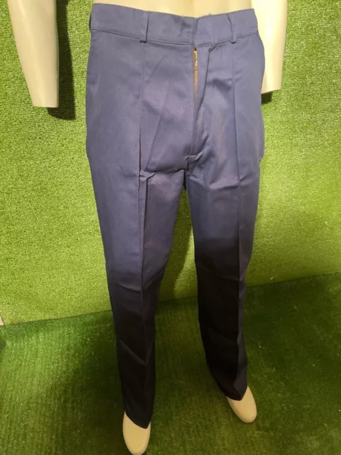 Redvan Men Casual  Pants Loose Work Trousers NEW 30” WAIST 30” LEG NAVY