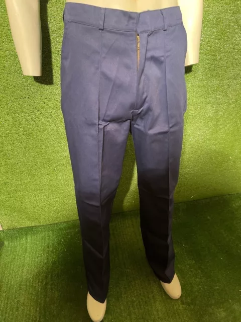 Shop Louis Raphael Blue 100% Wool Pants | The Suit Depot 32x30