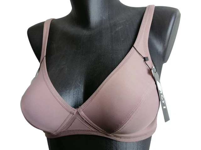 Soutien-gorge à Armatures LOU Vertige - Bonnet 100E (85E EU) - Couleur Acajou/Bordeaux - Neuf Avec étiquettes