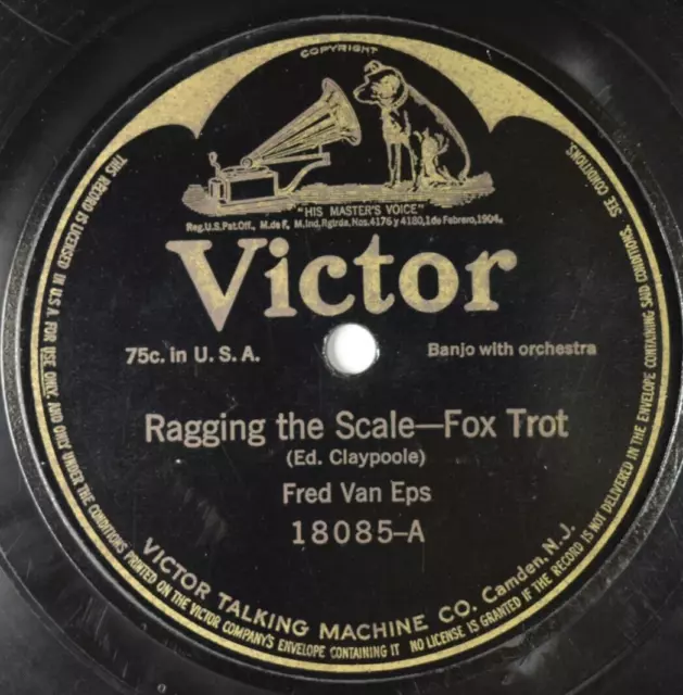 The Benson Orchestra - 78 RPM Victor - Wabash Blues A14E