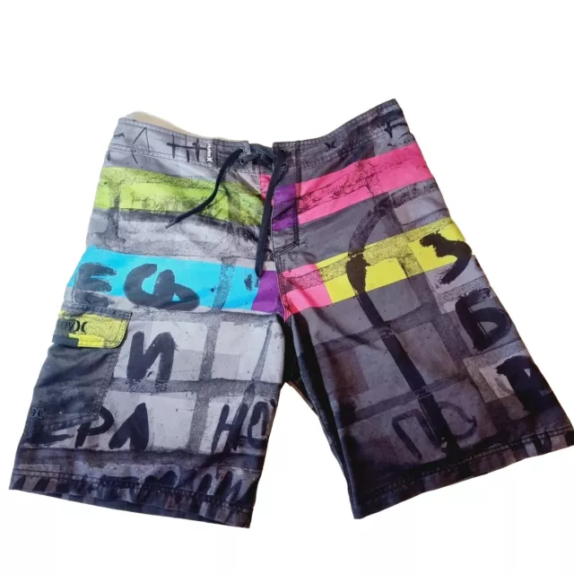 Hurley Board Shorts Boardies Mens Size W 36 Casual Beach Surf Swim Pool VGC