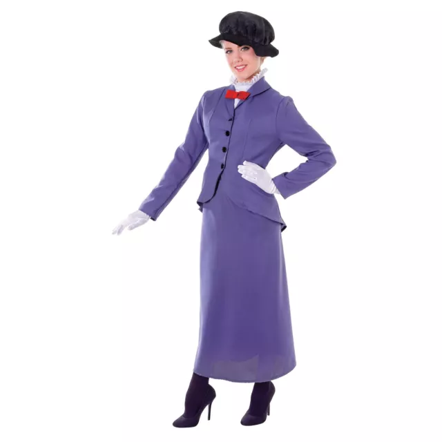 Bristol Novelties AC361 Nanny Costume set   For Women   Violet