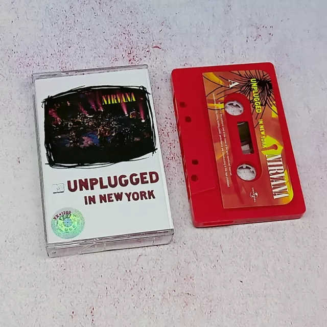 Nirvana - Unplugged In New York - Album Song Cassette Tapes - New & Sealed