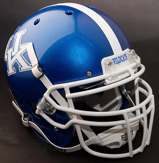 *CUSTOM* KENTUCKY WILDCATS NCAA Schutt XP Authentic GAMEDAY Football Helmet