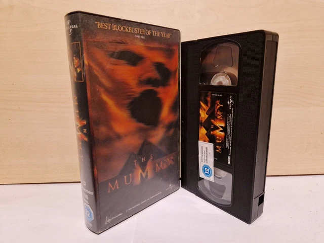 THE MUMMY - Brendan Fraser, Rachel Weisz - PAL VHS Video Tape + 3D Card ...