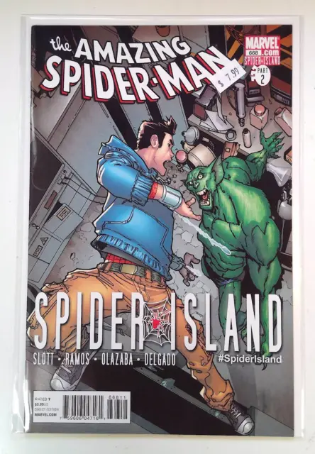 Amazing Spider-Man #668 Marvel 2011 2nd Series Spider-Island Comic Book