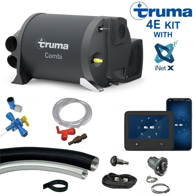 TRUMA COMBI 4E + Inet X Control Panel Boiler & Space Heater Complete ...