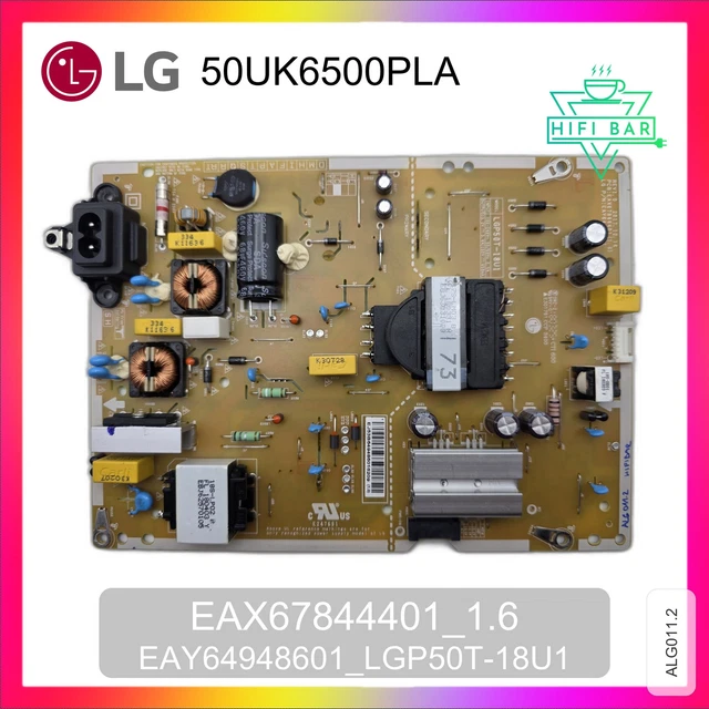 Carte d'alimentation lgp65tjr-18u1 TV LG 65UK6400PLF