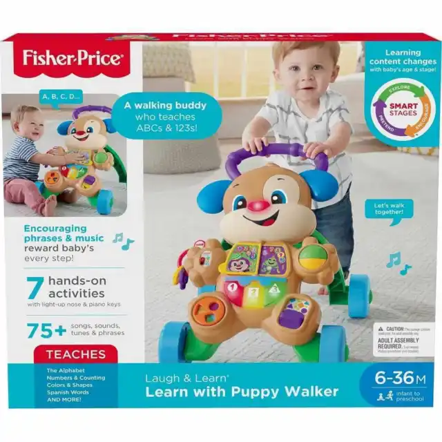 Fisher Price Learn With Puppy Walker